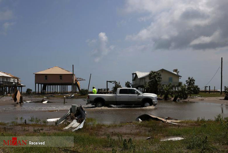 خسارت طوفان آیدا به لوئیزیانا+عکس