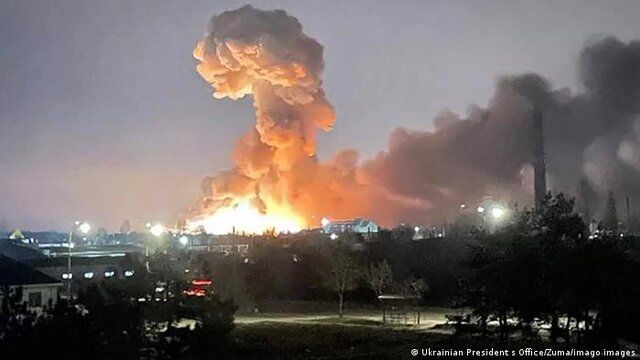 انفجاری دیگر در پایتخت اوکراین/ اصابت ۳ خمپاره به کی‌یف