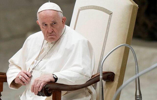 درخواست پاپ از مردم جهان/ برای اوکراین دعا کنید