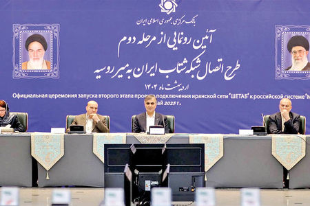 اتصال بانکی تهران - مسکو