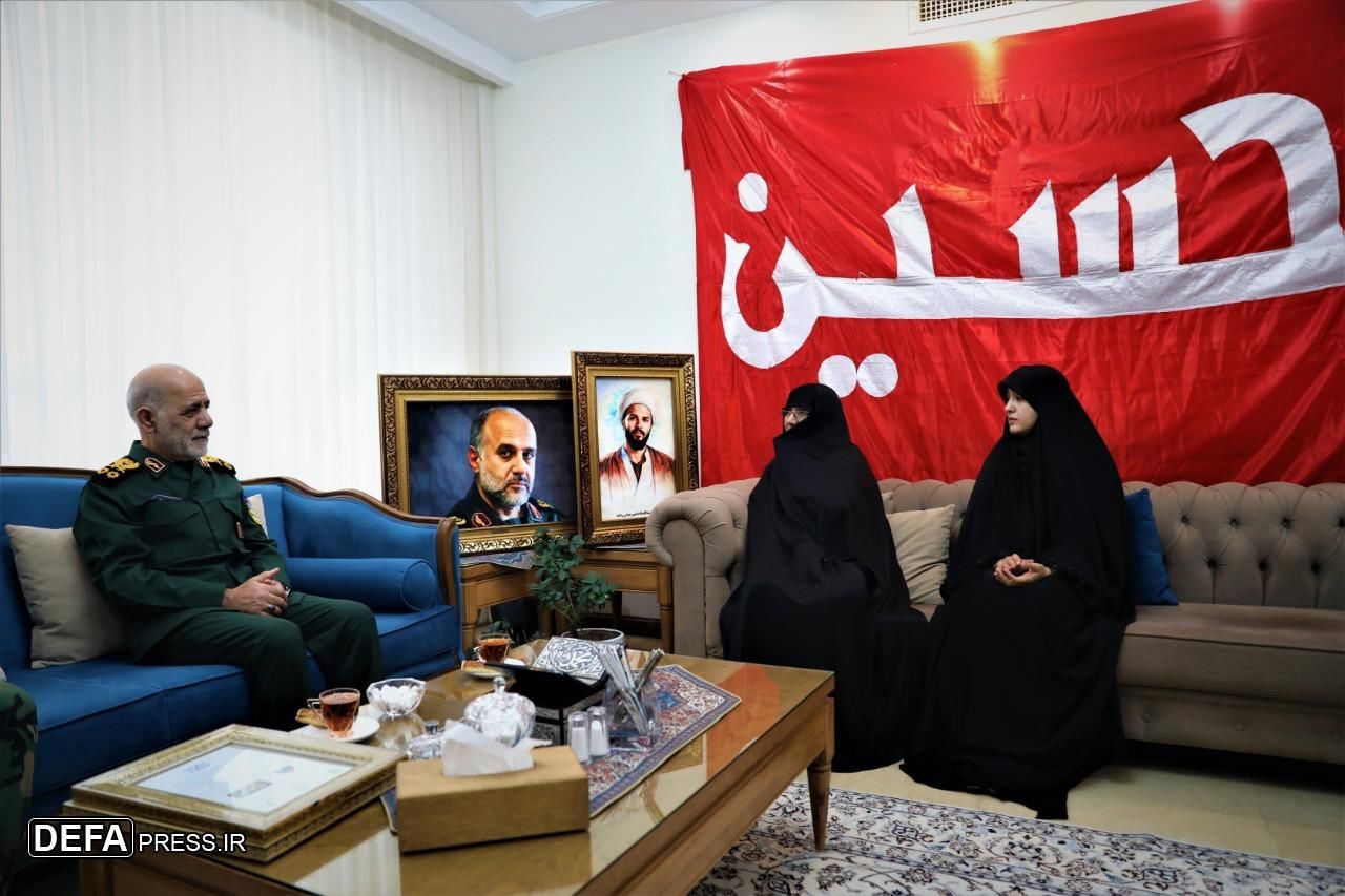 اعطای درجه سپهبدی به شهید غلامعلی رشید + تصاویر