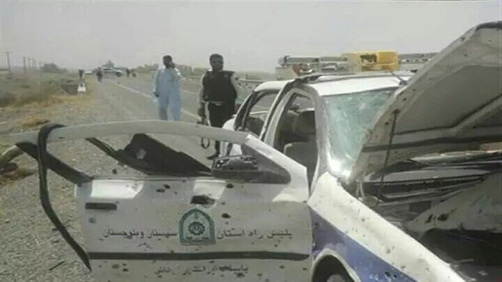 اسامی شهدای حمله تروریستی به پلیس راه زاهدان اعلام شد