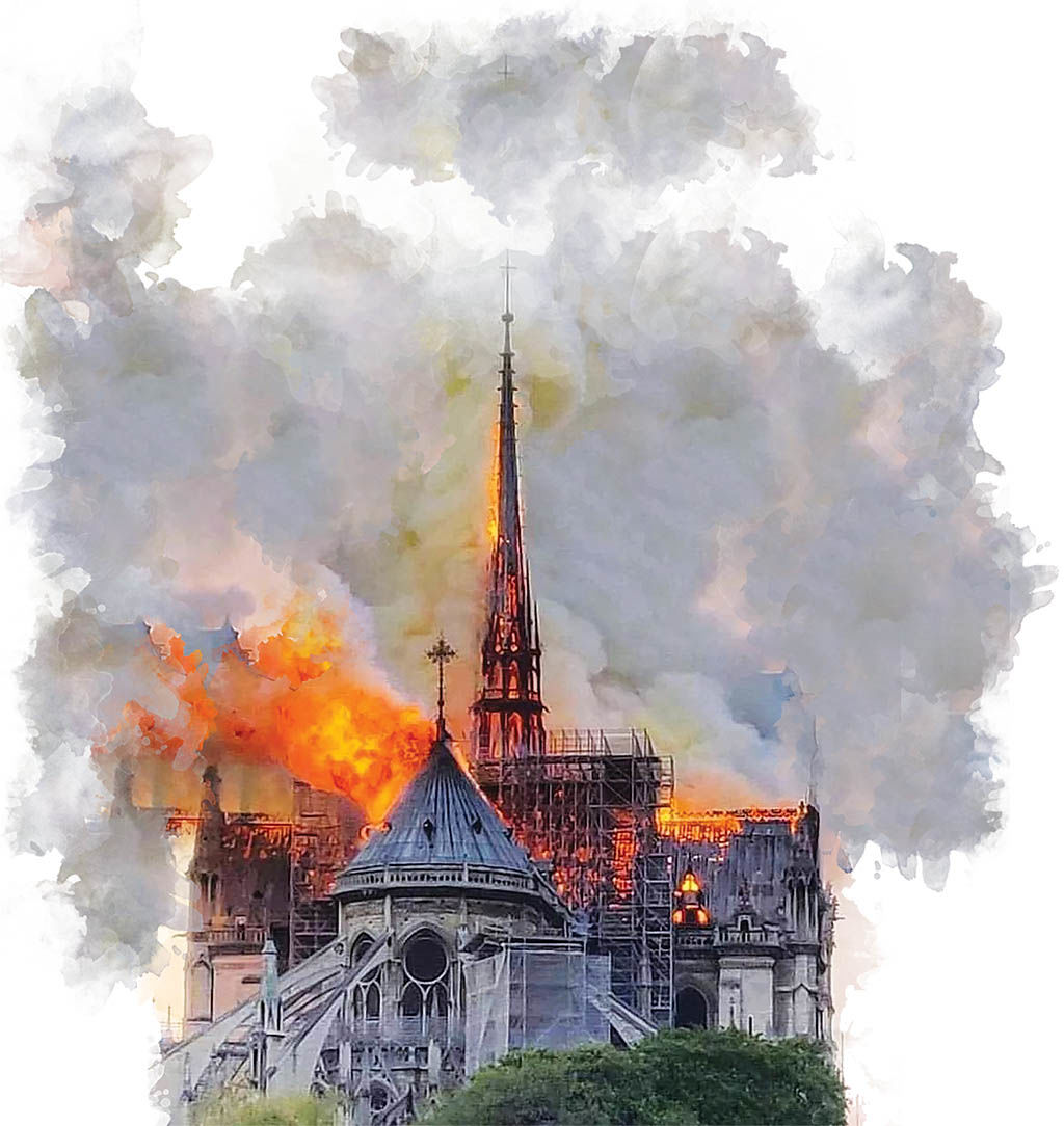هویت فرانسه در آتش