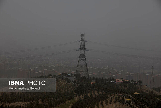 کیفیت هوای تهران هم اکنون در وضعیت خطرناک