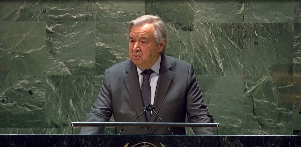 دبیر کل سازمان ملل: جنگ در اوکراین باید متوقف شود