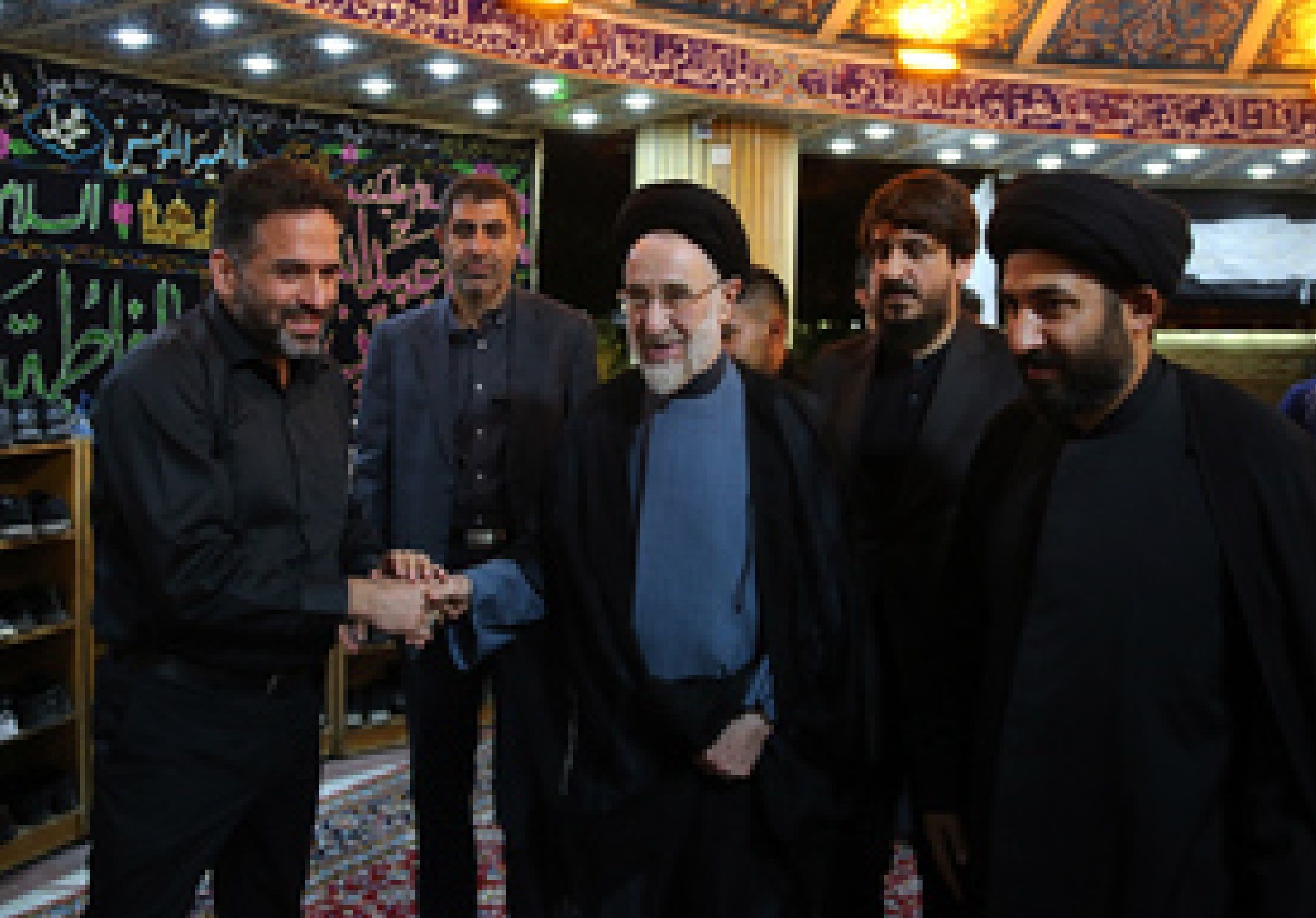 سید محمد خاتمی در مراسم عزاداری شب تاسوعا دارالزهرا (س) + فیلم