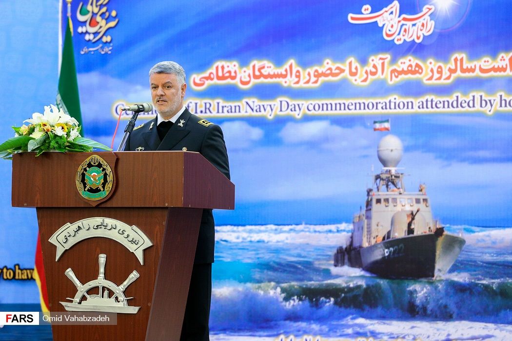 فرمانده نیروی دریایی ارتش: آبهای تحت حاکمیت ایران از امنیت بالایی برخوردار است