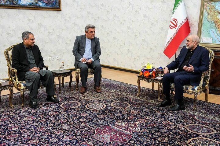 دیدار وزیر کشور پاکستان با قالیباف