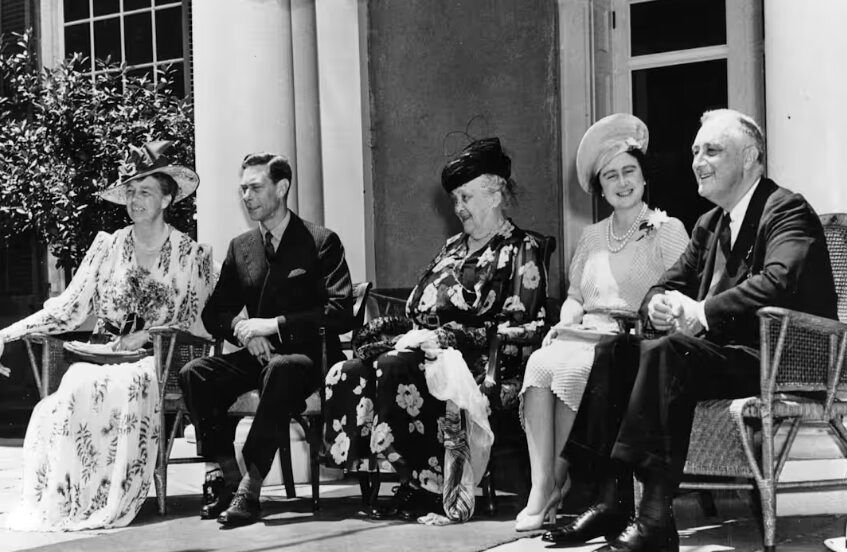 نخستین باری که یک پادشاه بریتانیایی قدم بر خاک آمریکا گذاشت/ منوی عجیب روزولت برای مهمان‌ها