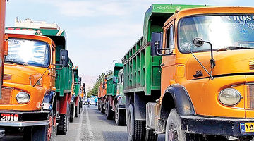 کارنامه کامیون‌داران در جنگ 40 روزه