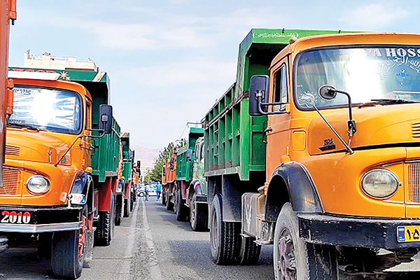 کارنامه کامیون‌داران در جنگ 40 روزه