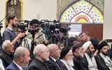 حضور قالیباف در مراسم بزرگداشت چهلم تدفین رهبر شهید انقلاب+ فیلم