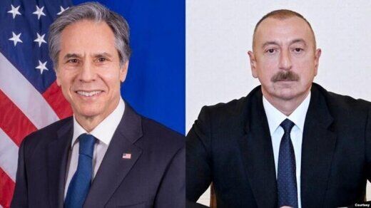 گفتگوی تلفنی بلینکن با علی اف
