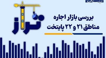 بررسی بازار اجاره مناطق 21 و 22 پایتخت