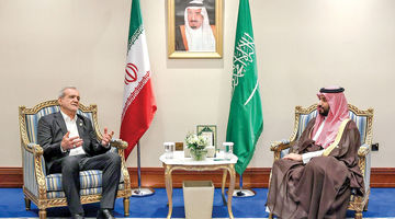 پیام ویژه پزشکیان به بن‌سلمان