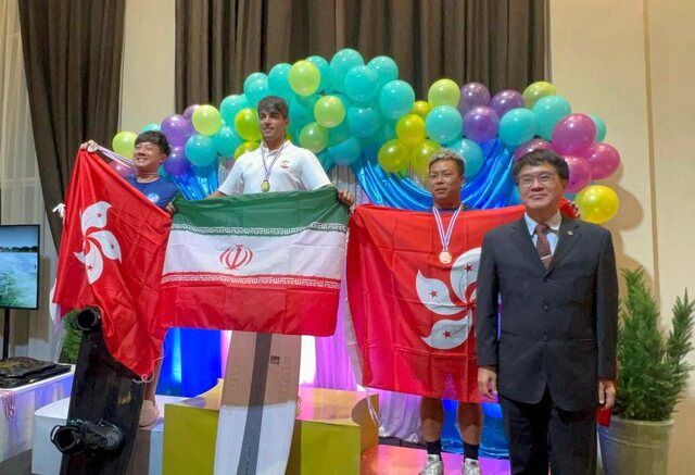 ملی‌پوش اسکی روی آب ایران مدال طلای آسیا را کسب کرد
