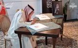 یادداشت معاون وزیر خارجه عربستان در دفتر یادبود رهبر شهید انقلاب +فیلم