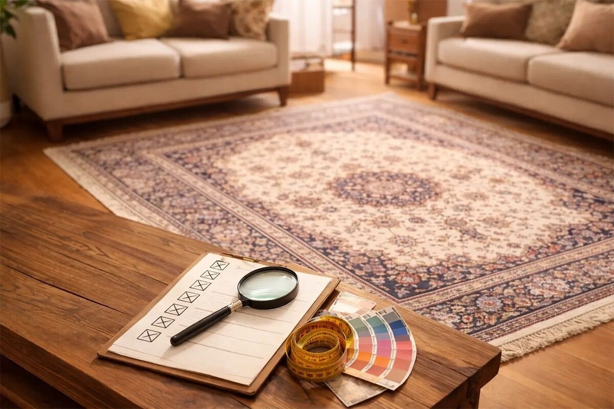 برای خرید فرش به چه نکاتی توجه کنیم؟ + 9 نکته کلیدی
