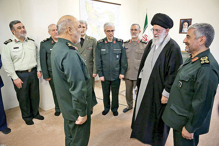اعطای درجه سرلشکری به فرمانده کل جدید سپاه پاسداران انقلاب اسلامی