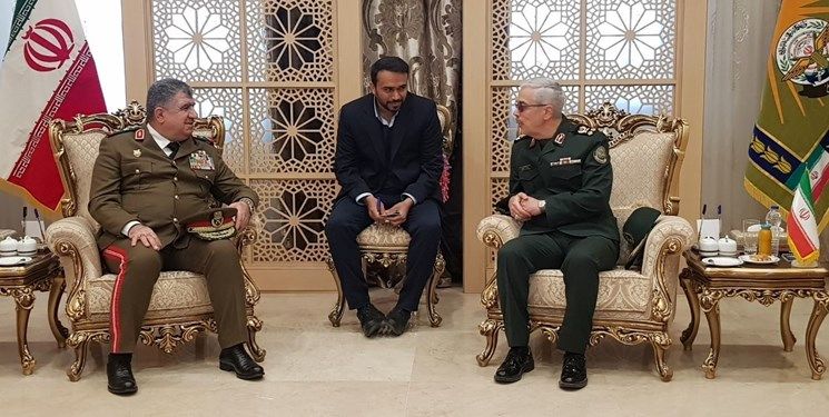  سرلشکر باقری با وزیر دفاع سوریه دیدار کرد