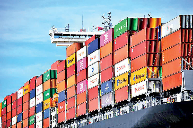 عبور ارزش بازرگانی خارجی از مرز 76.5‌میلیارد دلار