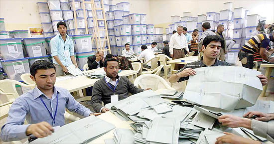 رکورد مشارکت پایین در انتخابات عراق