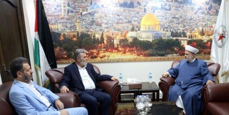 جزئیات دیدار دبیرکل جهاد اسلامی با سران حزب لبنانی
