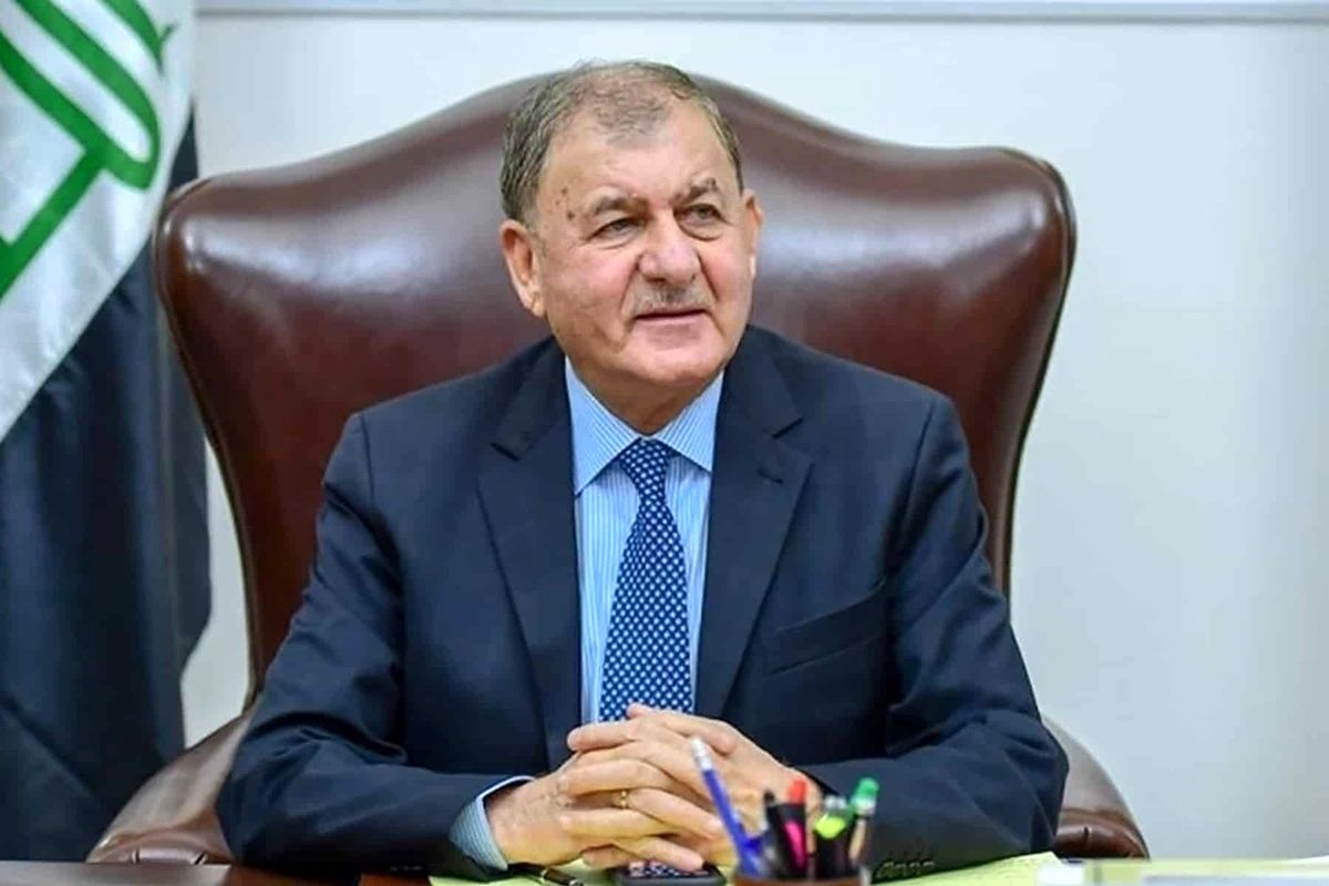 رییس جمهور عراق وارد تهران شد