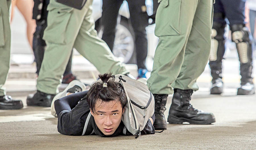 معترضان در چنبره قانون جدید امنیت ملی هنگ‌کنگ