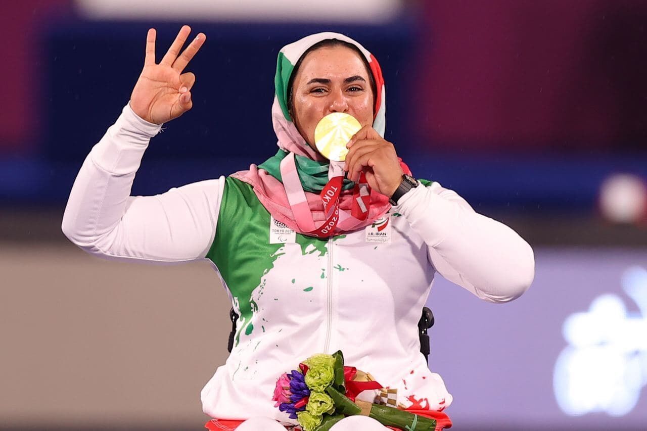 درخشش نام زهرا نعمتی در فهرست برترین زنان پارالمپیکی سال ۲۰۲۱