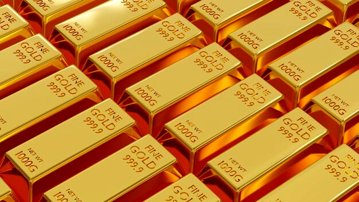 سود طلا در بازار جهانی از کاهش ارزش دلار