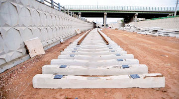 ریسک فرونشست در شریان ریلی تهران