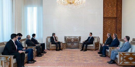 بشار اسد بر روابط برادرانه با امارات تاکید کرد