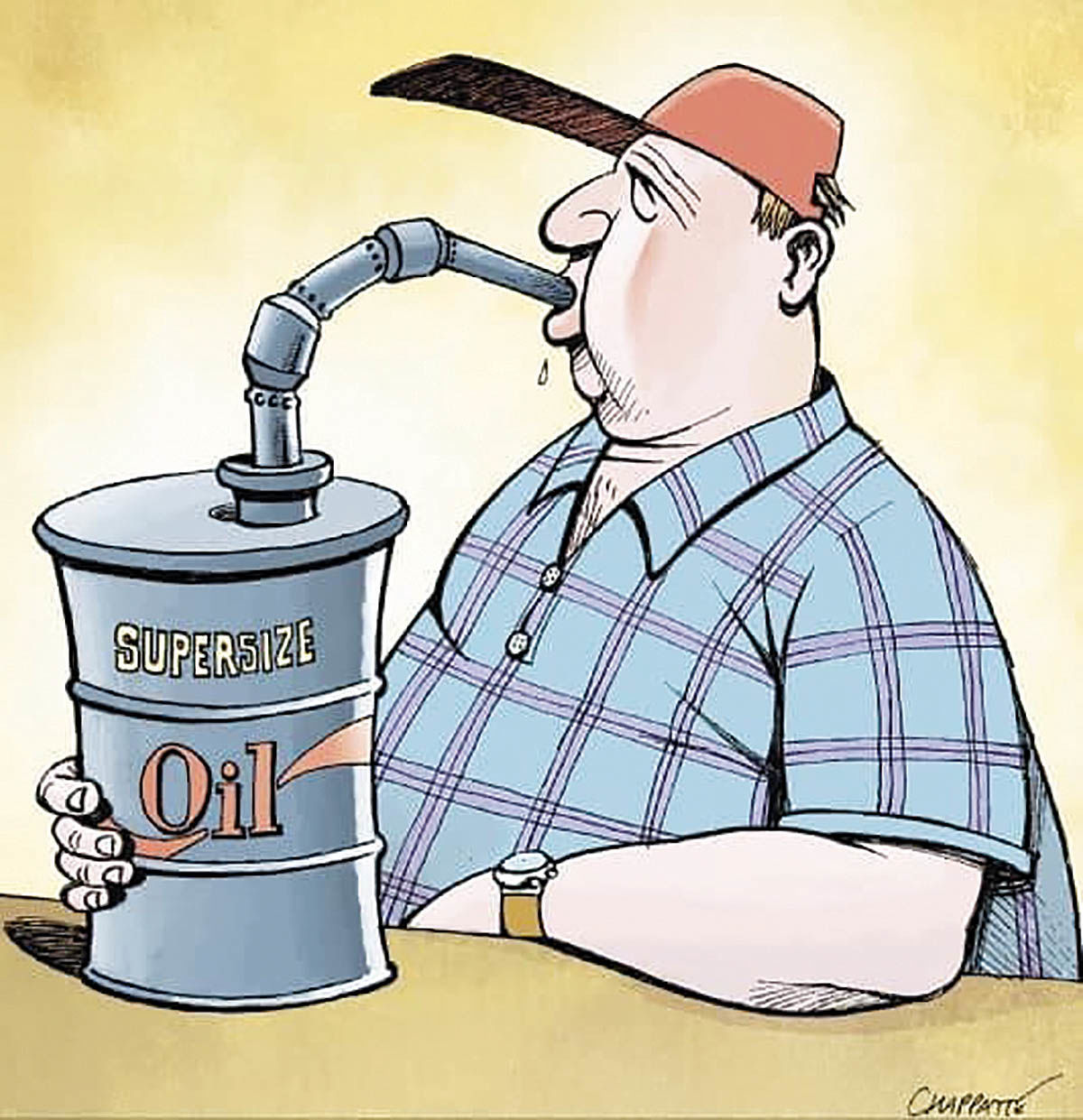 اعتیاد بشر به نفت ادامه دارد