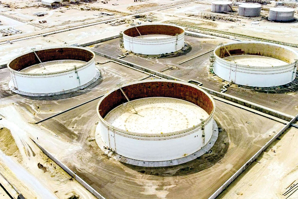 تکمیل ساخت مخازن ذخیره‌سازی نفت 