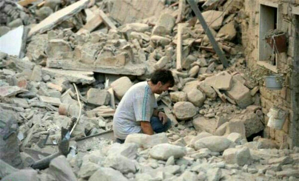 این عکس از زلزله بم جهانی شد
