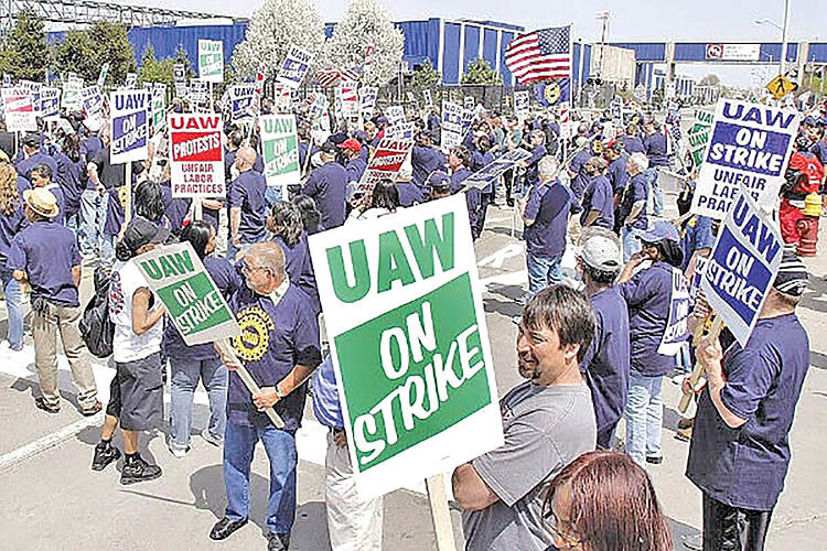 تداوم اعتصابات کارگری در جنرال‌موتورز