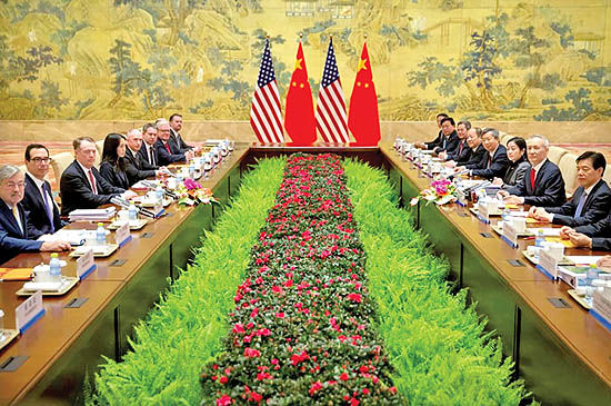 توافقات و اختلافات چین و آمریکا