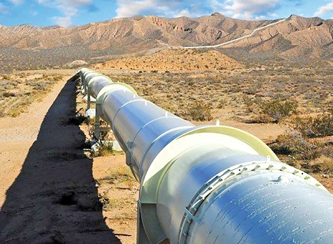 انتقال نفت با لوله ایرانی
