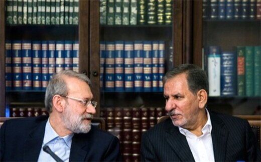  انتخاب میان لاریجانی و جهانگیری