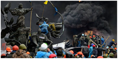 حمله روسیه به یک مرکز استراتژیک در اوکراین