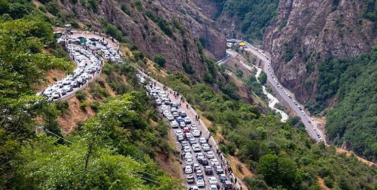 جاده کرج_چالوس بازگشایی شد