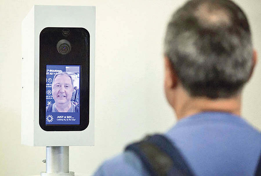 تشخیص چهره در فرودگاه سنگاپور 