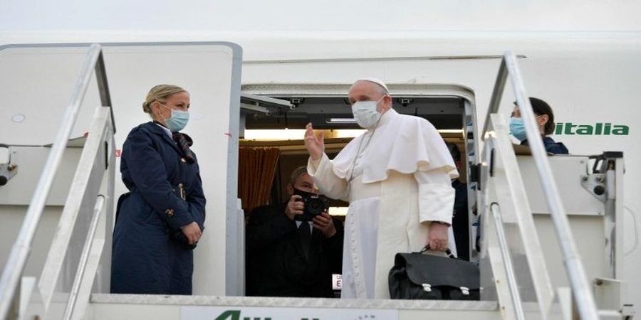 پاپ وارد عراق شد