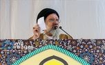احمد خاتمی: هیچ‌کس حق ندارد از ضعف بگوید/ بیان ناتوانی‌ها دشمن را جری می‌کند/ ایران تا ابد تسلیم نمی‌شود!