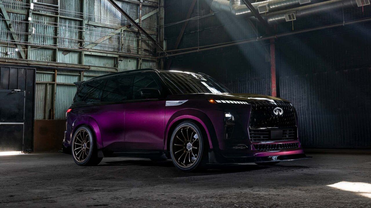 هیولای بنفش اینفینیتی از راه رسید! /عکس