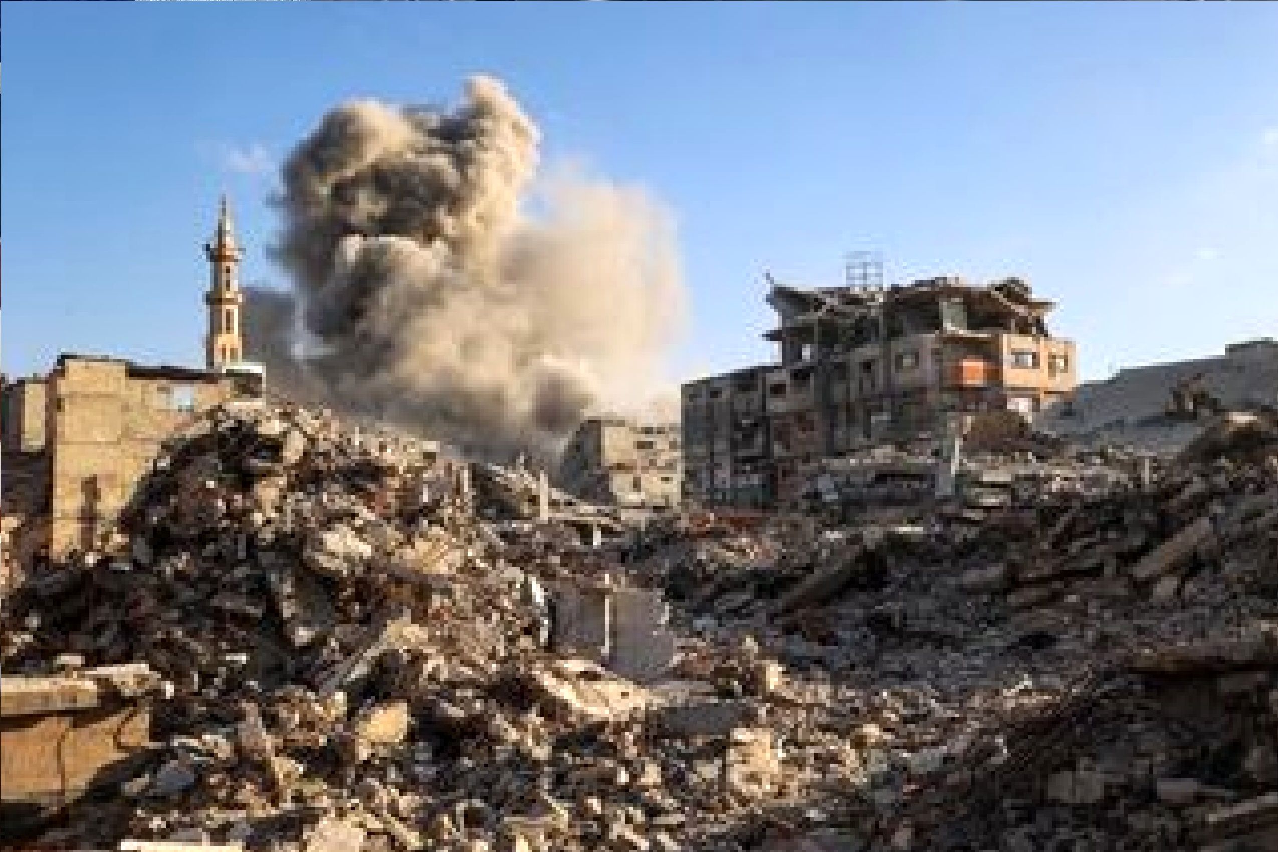 اسرائیل شهر رفح را بمباران کرد