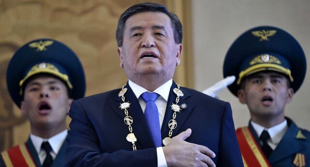 استیضاح رئیس جمهور قرقیزستان کلید خورد