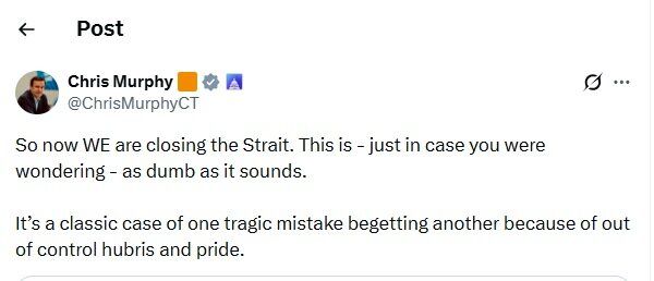 واکنش سناتور «کریس مورفی» به تهدید ضدایرانی ترامپ