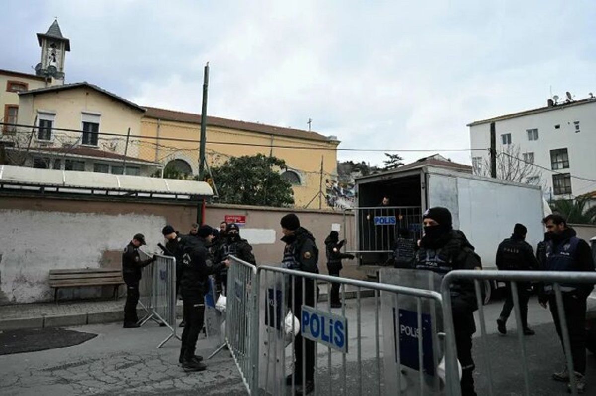  دستگیری عاملان حمله مسلحانه به کلیسای سانتا ماریا در استانبول 